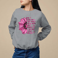 Pink Breast Cancer Sweatshirt We Don't Know How Strong We Are - Wonder Print Shop