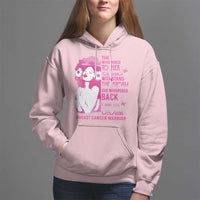 Pink Breast Cancer Hoodie She Whispered Back I Am The Storm - Wonder Print Shop