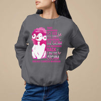Pink Breast Cancer Sweatshirt She Whispered Back I Am The Storm - Wonder Print Shop
