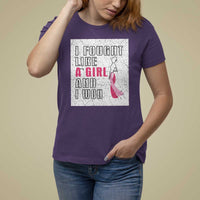 Pink Breast Cancer T Shirt For Women I Fought Like A Girl And I Won - Wonder Print Shop