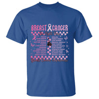 Breast Cancer The Fight Tour T Shirt - Wonder Print Shop