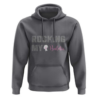 Breast Cancer Chemotherapy Hoodie Rocking My Baldie Slay Bald Lady
