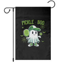 Halloween Pickleball Garden Flag Pickle Boo Cute Ghost - Wonder Print Shop
