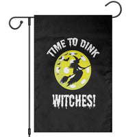 Halloween Pickleball Garden Flag Time To Dink Witches - Wonder Print Shop