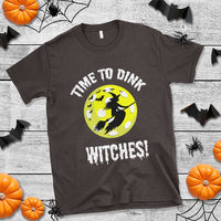 Halloween Pickleball T Shirt Time To Dink Witches - Wonder Print Shop