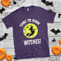 Halloween Pickleball T Shirt Time To Dink Witches - Wonder Print Shop