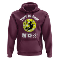 Halloween Pickleball Hoodie Time To Dink Witches