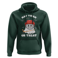 Halloween Hockey Hoodie Hat Trick Or Treat Ghost Player