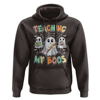 Teacher Halloween Hoodie Teaching My Boos Cute Ghost