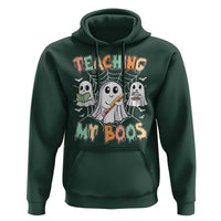 Teacher Halloween Hoodie Teaching My Boos Cute Ghost