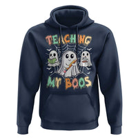 Teacher Halloween Hoodie Teaching My Boos Cute Ghost