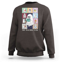 Science Teacher Halloween Sweatshirt Spooky Teacher Era - Wonder Print Shop