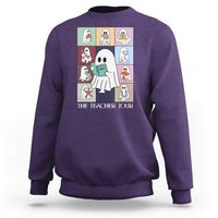 Science Teacher Halloween Sweatshirt Spooky Teacher Era - Wonder Print Shop