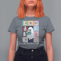 Science Teacher Halloween T Shirt For Women Spooky Teacher Era - Wonder Print Shop