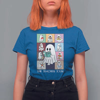Science Teacher Halloween T Shirt For Women Spooky Teacher Era - Wonder Print Shop