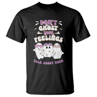School Counselor Halloween T Shirt Don't Ghost Your Feelings Spooky Mental Health - Wonder Print Shop