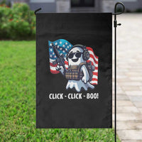 Halloween Veteran Garden Flag Click Click Boo Army - Wonder Print Shop