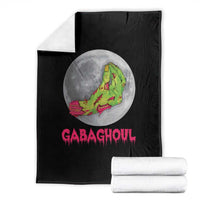 Funny Halloween Throw Blanket Gabaghoul Italian Zombie Hand - Wonder Print Shop
