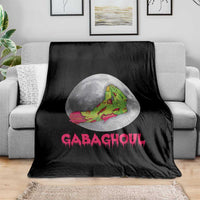 Funny Halloween Throw Blanket Gabaghoul Italian Zombie Hand - Wonder Print Shop
