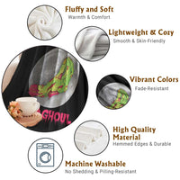 Funny Halloween Throw Blanket Gabaghoul Italian Zombie Hand - Wonder Print Shop