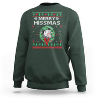 Merry Hissmas Possum Lovers Opossum Christmas Sweatshirt - Wonder Print Shop
