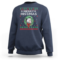Merry Hissmas Possum Lovers Opossum Christmas Sweatshirt - Wonder Print Shop