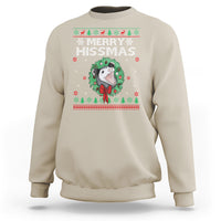 Merry Hissmas Possum Lovers Opossum Christmas Sweatshirt - Wonder Print Shop