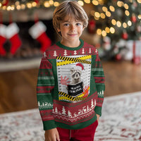 Funny Xmas Raccoon Ugly Christmas Sweater Dear Santa I Can Explain - Wonder Print Shop