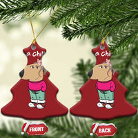 Funny Meme Just A Chill Girl Christmas Ornament - Wonder Print Shop