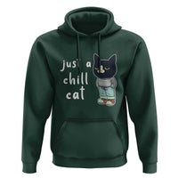 Funny Meme Just A Chill Cat Hoodie