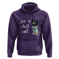 Funny Meme Just A Chill Cat Hoodie