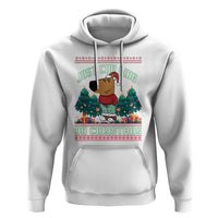 Funny Chillin Guy Just Chilling On Christmas Viral Meme Hoodie
