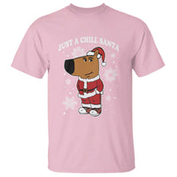 Funny Xmas Meme Just A Chill Santa T Shirt - Wonder Print Shop