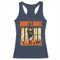 Funny Diddy's Home Diddy Party Racerback Tank Top