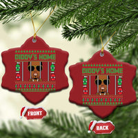 Funny Dirty Christmas Diddy's Home Diddy Party Christmas Ornament - Wonder Print Shop