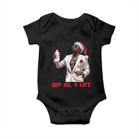 Funny Dirty Hiphop Xmas Baby Onesie Got Oil 4 Life Diddy Party