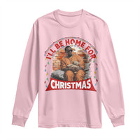Funny Xmas Diddy Party Long Sleeve Shirt I'll Be Home For Christmas