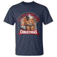 Funny Xmas Diddy Party T Shirt I'll Be Home For Christmas - Wonder Print Shop