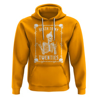 Birthday Hoodie Death To My Twenties Funny 30 Years Old Skeleton - Wonder Print Shop