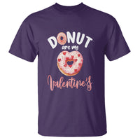 Valentine's Day T Shirt Donuts Are My Valentine Food Joke - Wonder Print Shop