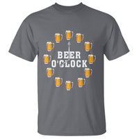 Funny Drinking T Shirt Beer O'Clock Time For Drinker - Wonder Print Shop