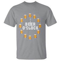Funny Drinking T Shirt Beer O'Clock Time For Drinker - Wonder Print Shop