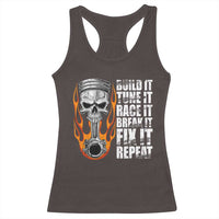 Racing Car Racerback Tank Top Build It Tune It Race It Break It