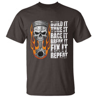 Racing Car T Shirt Build It Tune It Race It Break It