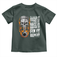 Racing Car Toddler T Shirt Build It Tune It Race It Break It