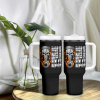 Racing Car Tumbler With Handle Build It Tune It Race It Break It