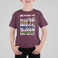 Racing T Shirt For Kid Race It Break It Fix It Repeat Racer