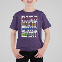 Racing T Shirt For Kid Race It Break It Fix It Repeat Racer