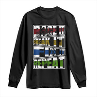 Racing Long Sleeve Shirt Race It Break It Fix It Repeat Racer