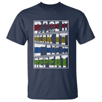 Racing T Shirt Race It Break It Fix It Repeat Racer